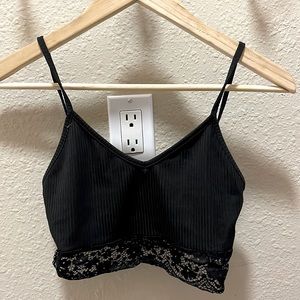 Black lace top